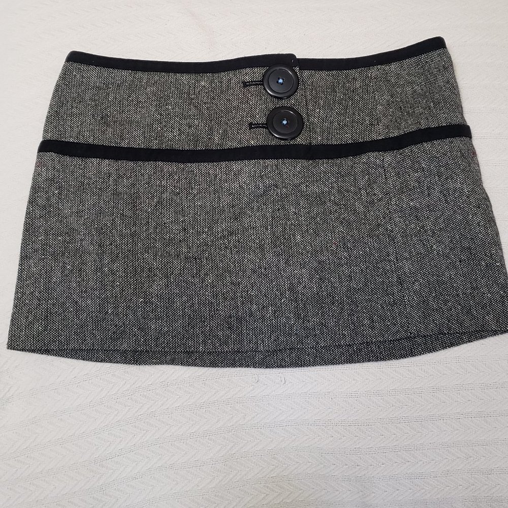 dkny jeans -  wool blend micro skirt - Size 7